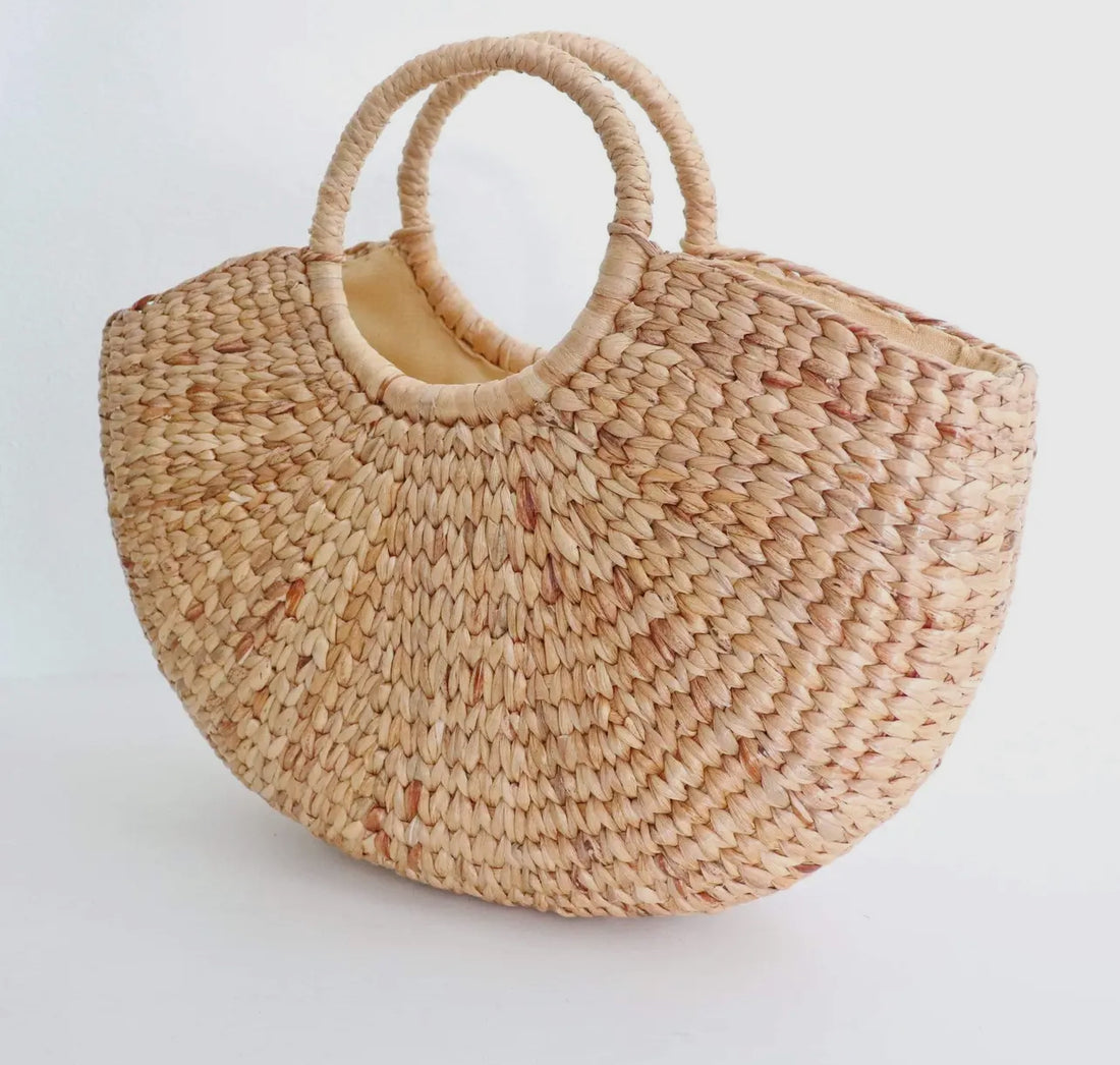 Summer on the Vineyard Straw Bag