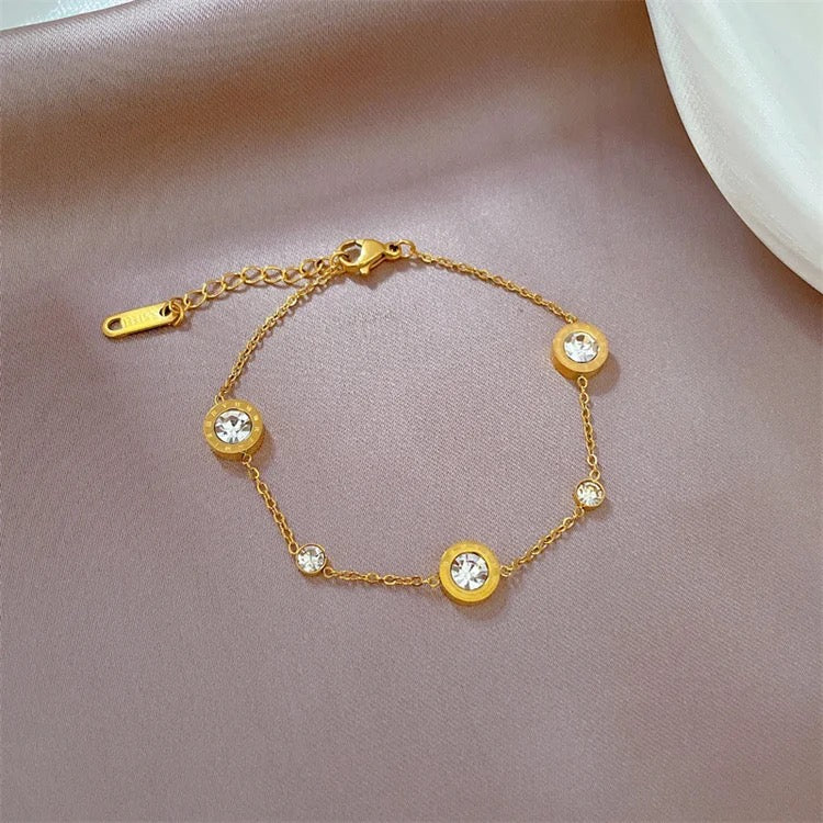 The Clara Gold CZ Bracelet