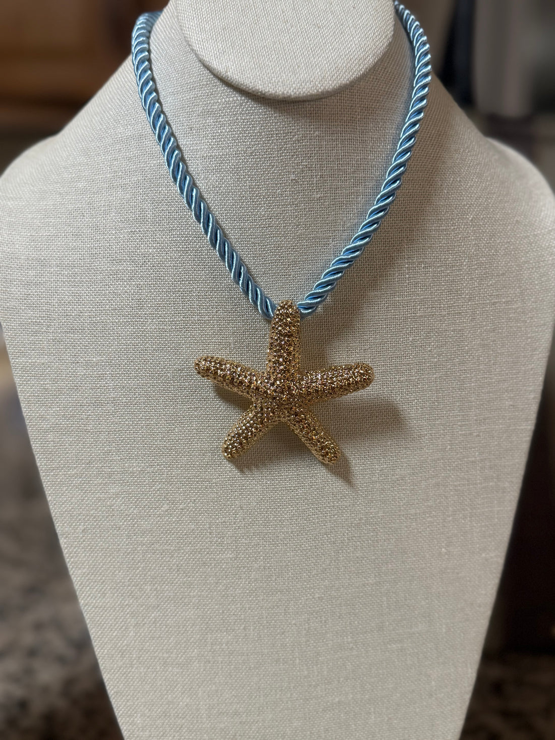 Seaside Starfish Rope Necklace