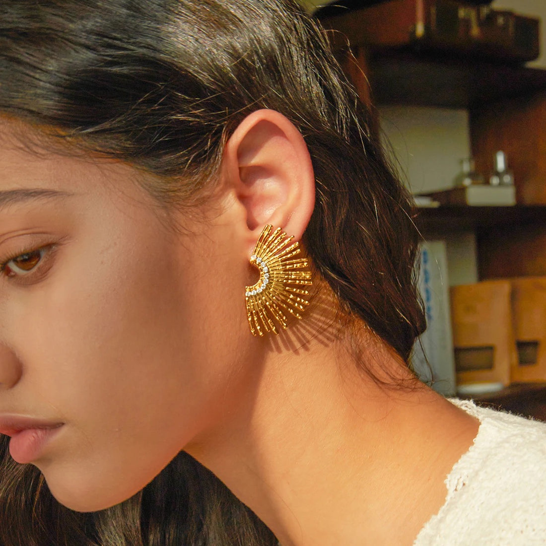 The Tessa Statement Earring