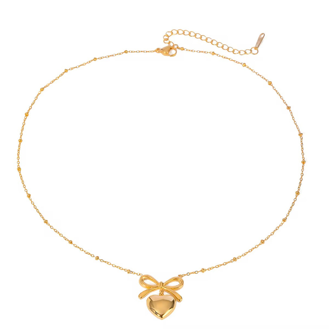 The Tiffany Heart & Bow Necklace