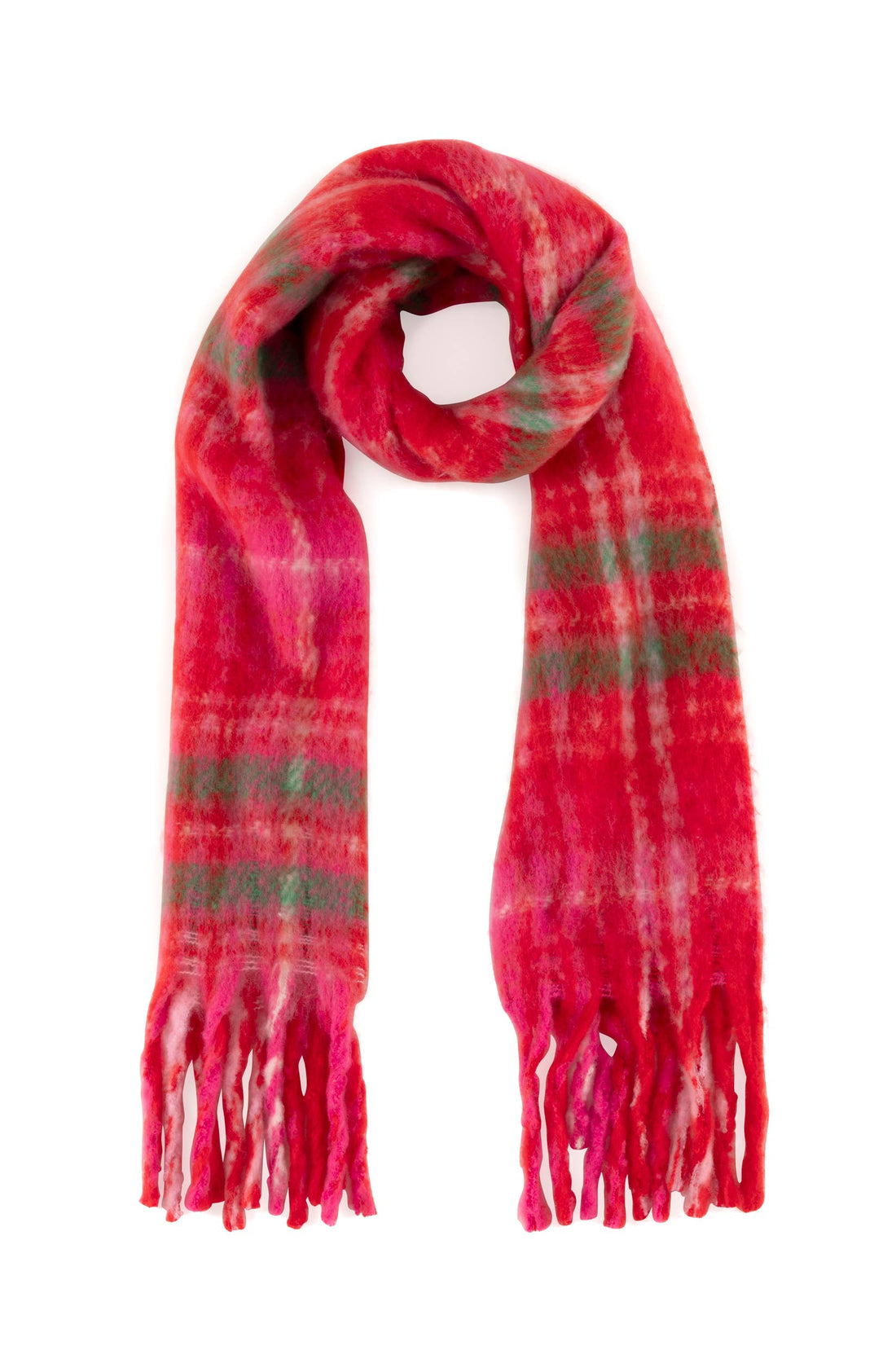 Christmas in Connecticut Plaid Winter Scarf