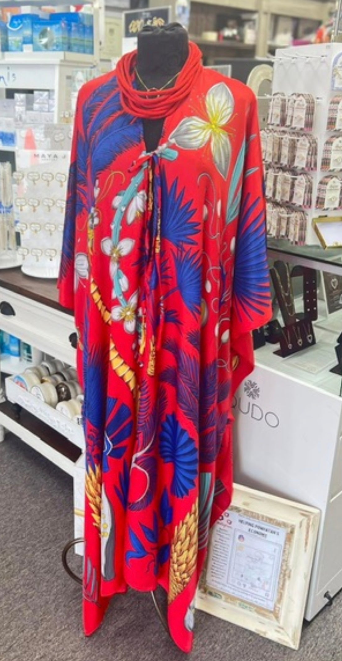 The PALM Royale Silk Caftan