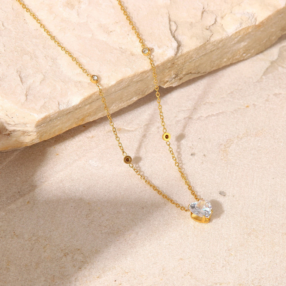 The Olivia Heart Necklace