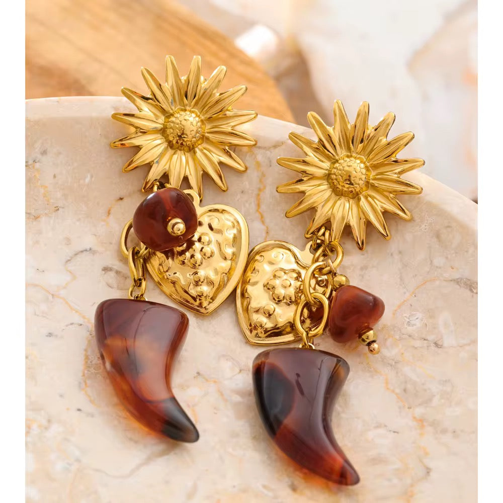 Wanderlust Horn Earrings
