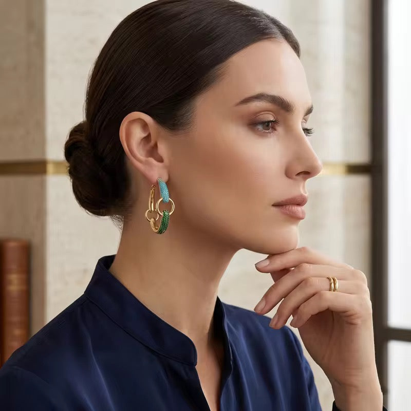 Aegean Link Earrings