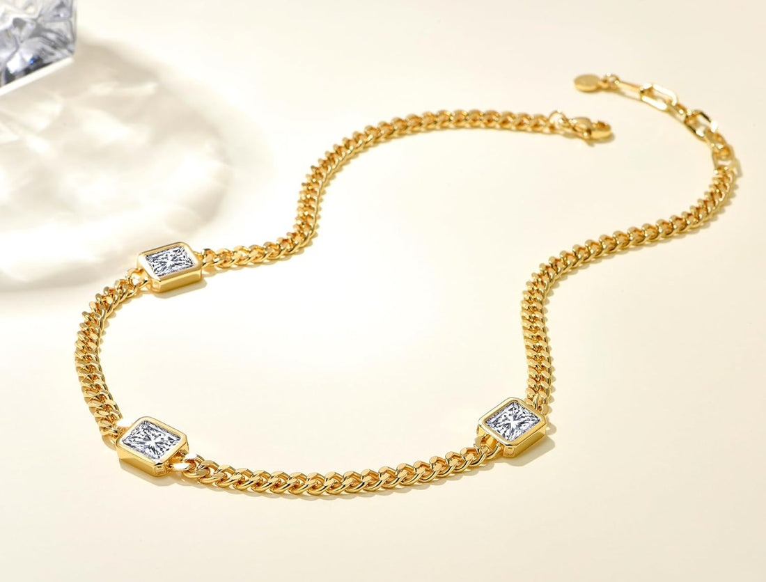 Capri CZ Chain Necklace