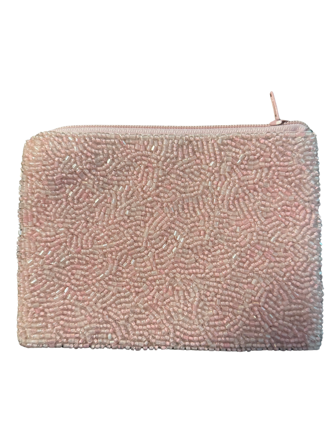 Happy Beaded Coin Purse