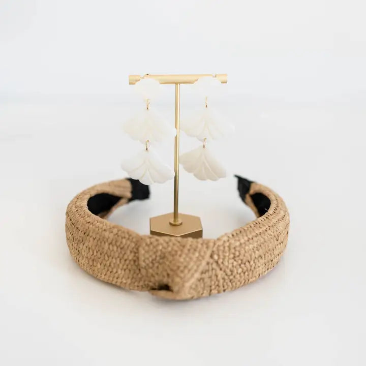 Natural Raffia Headband