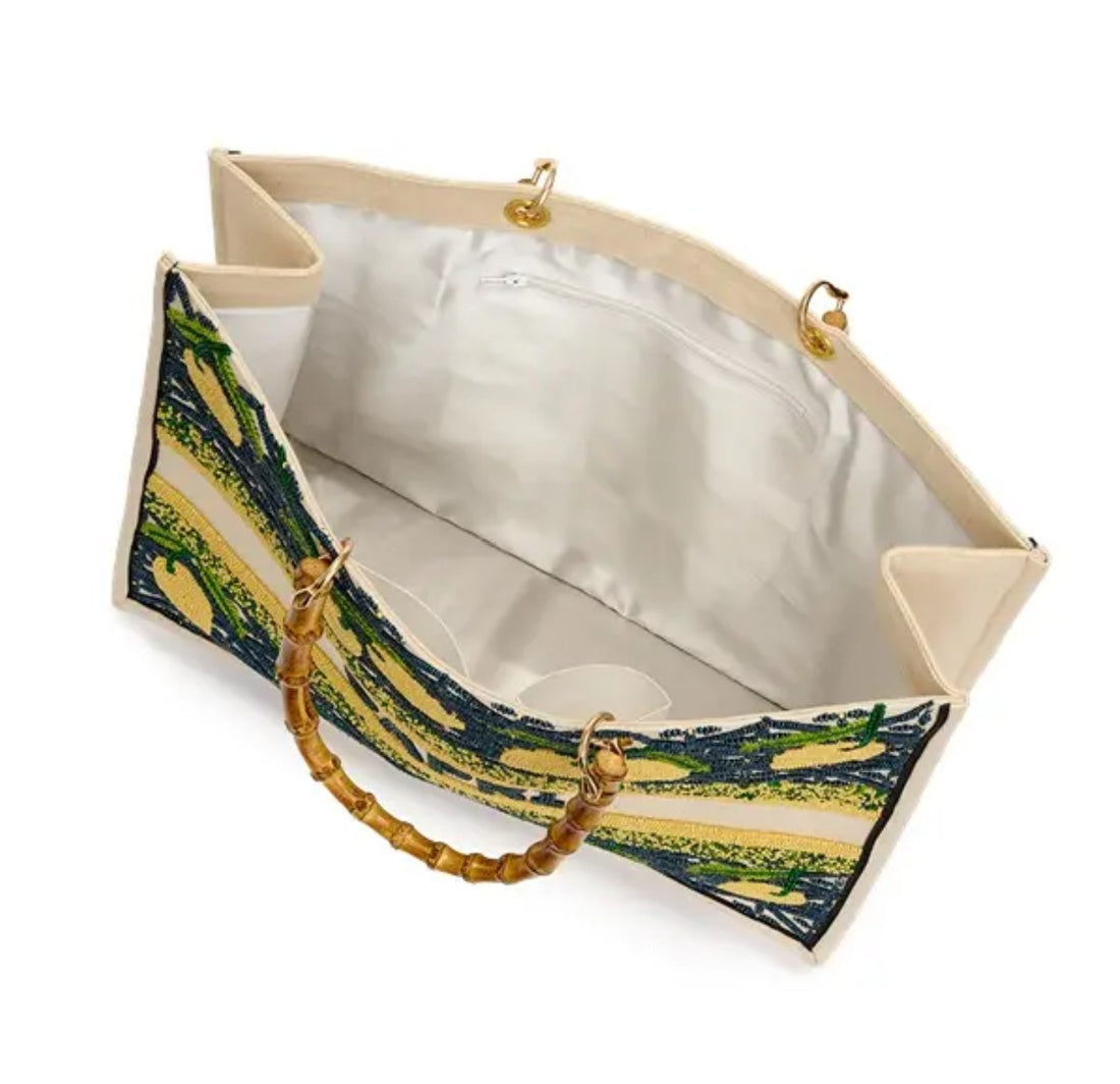 Ciao, Capri Custom Beaded Tote